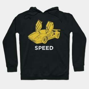 Speed Love Auto Mechanic Funny Car Lover Gift Hoodie